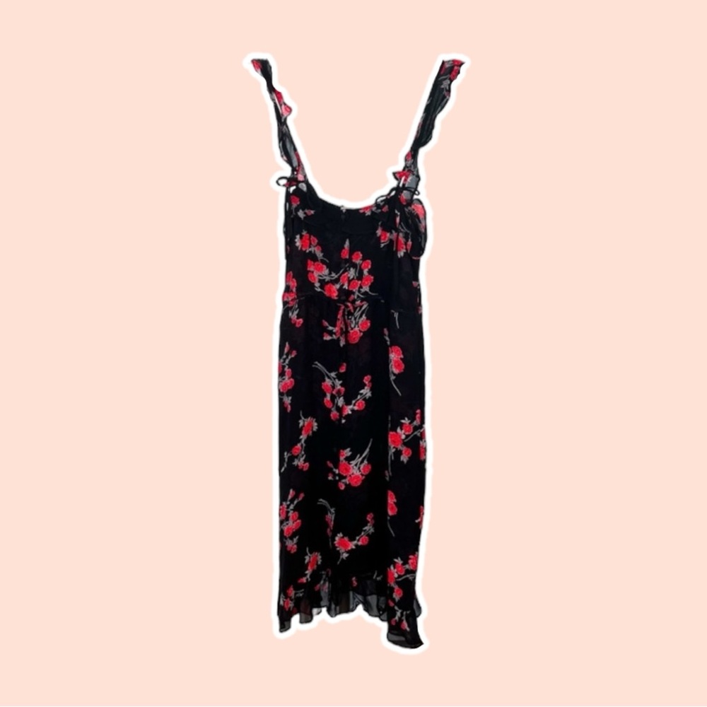 for love and lemons natalia midi dress, valentine's edition
